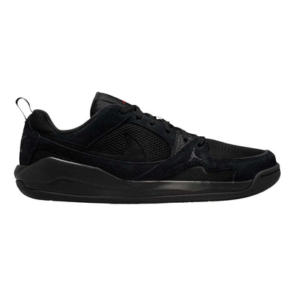 Black-Red - Front - Air Mens CMFT Era Leather Basketball Shoes