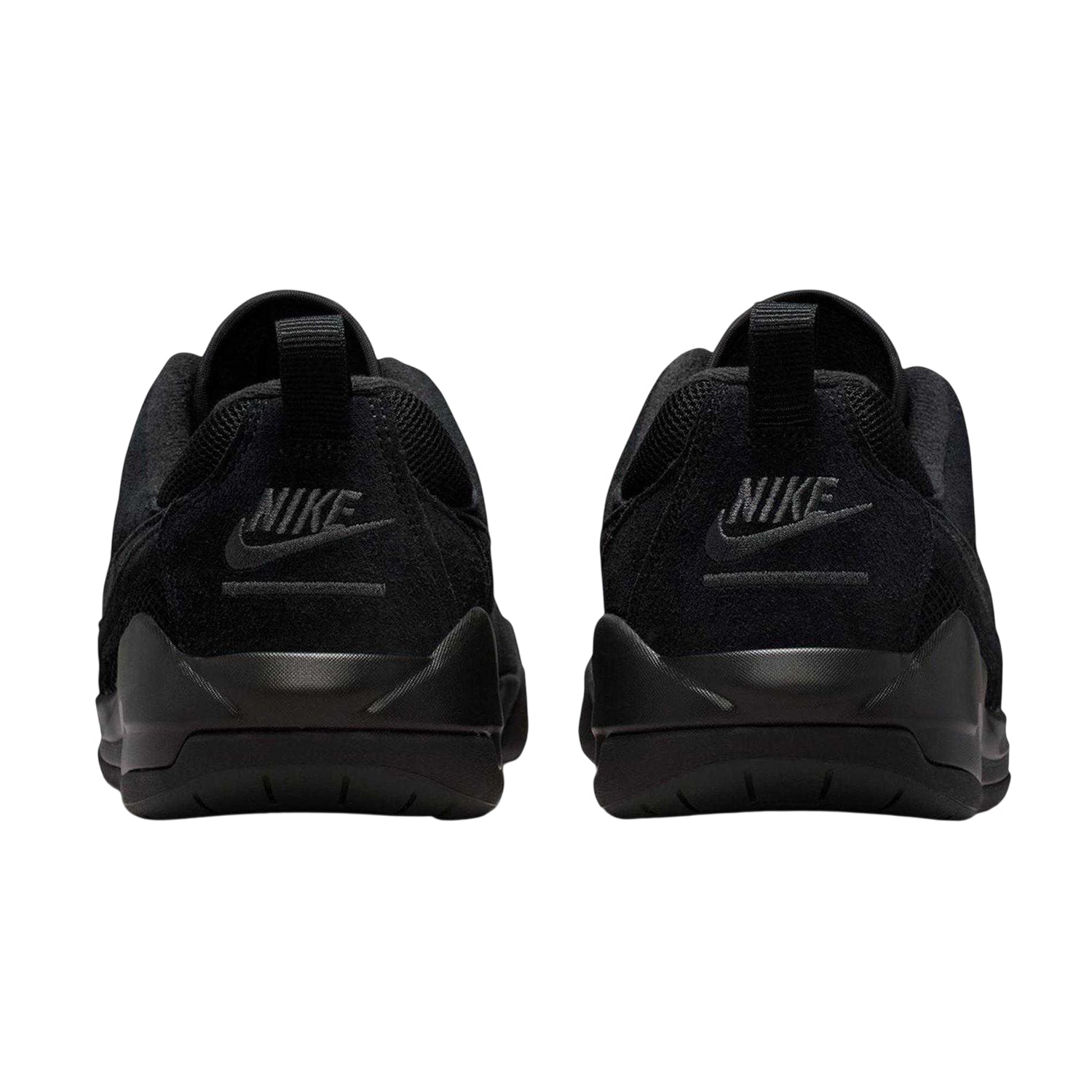 Black-Red - Back - Air Mens CMFT Era Leather Basketball Shoes