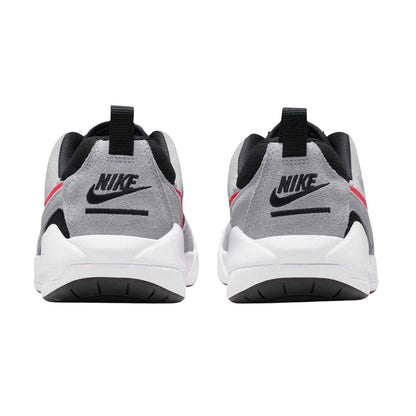 Black-Red-Grey - Back - Air Mens CMFT Era Leather Basketball Shoes