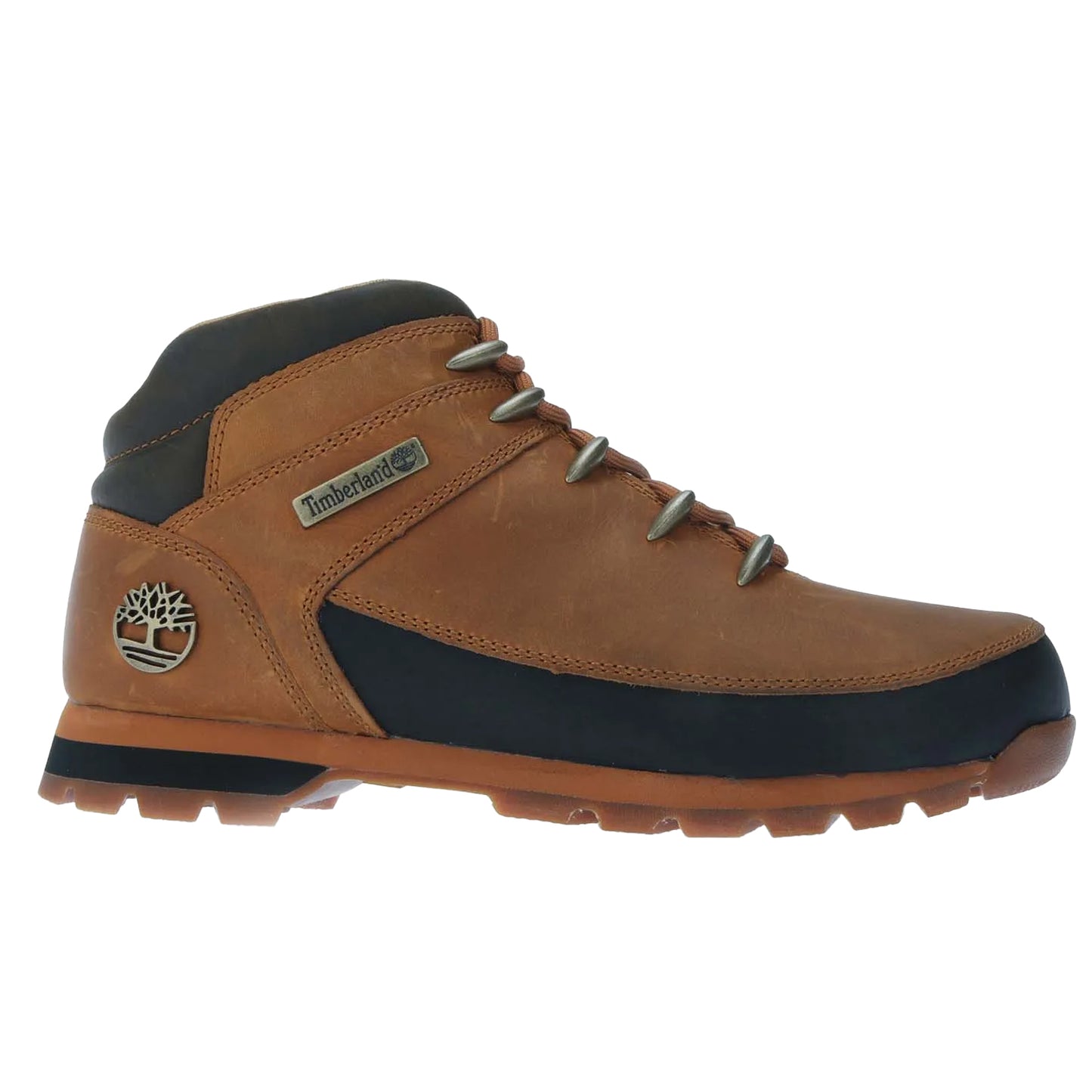 Wheat - Side - Timberland Mens Euro Sprint Leather Hiking Boots