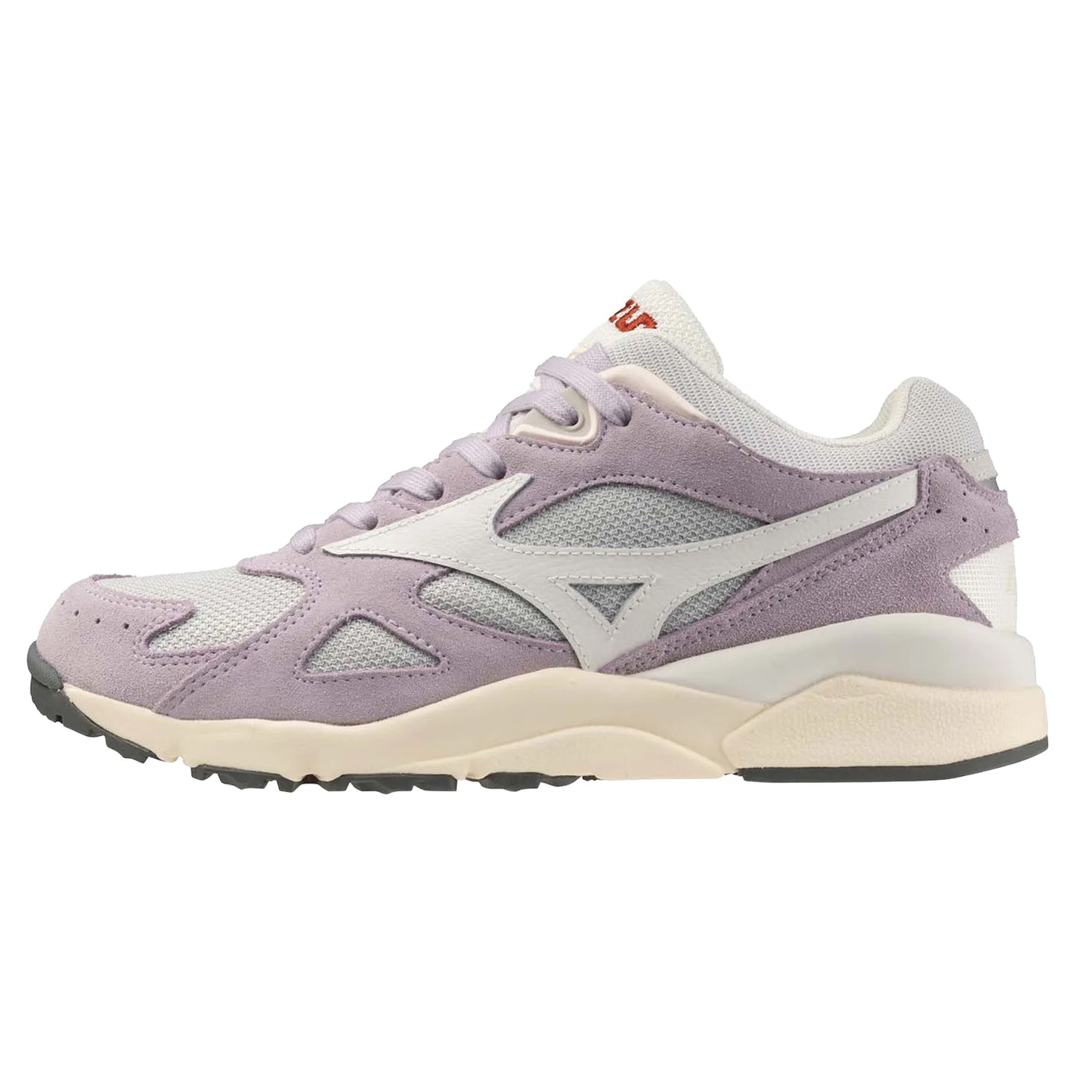 Lavender - Side - Mizuno Womens-Ladies Sky Medal Suede Trainers
