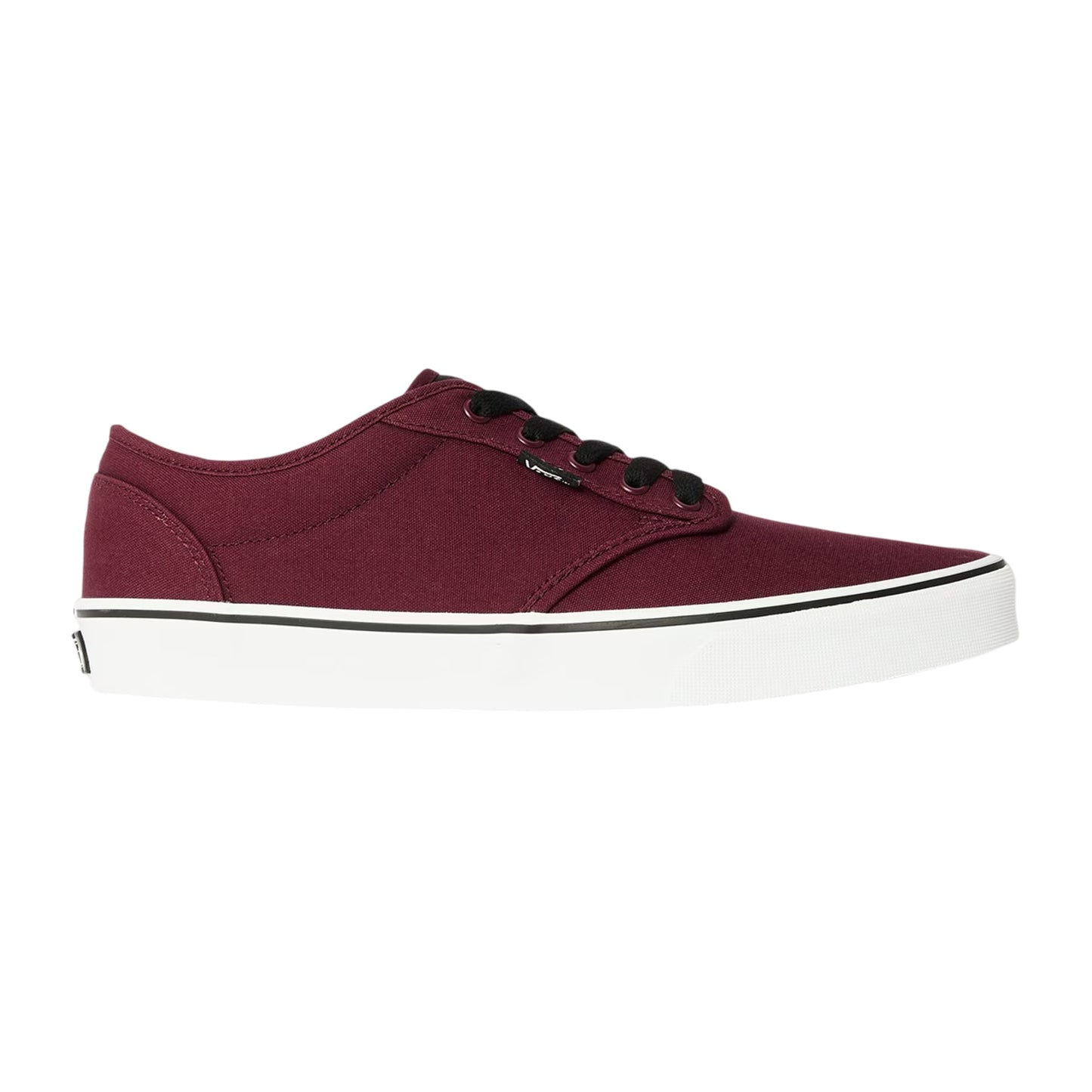 Oxblood - Front - Vans Mens Atwood Canvas Trainers