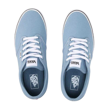 Citadel Blue - Side - Vans Mens Atwood Canvas Trainers