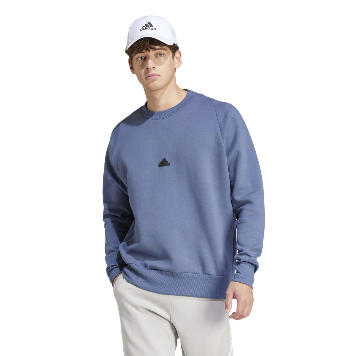 Blue - Lifestyle - Adidas Unisex Adult Z.N.E. Premium Sweatshirt