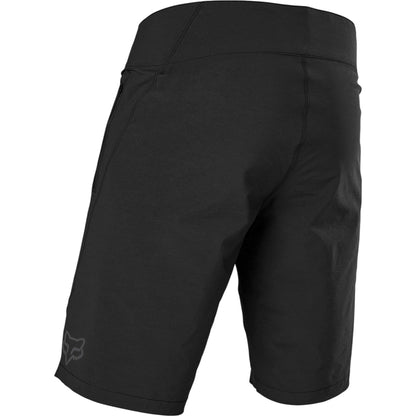 Black - Back - Fox Mens Flexair Tapered Cycling Shorts