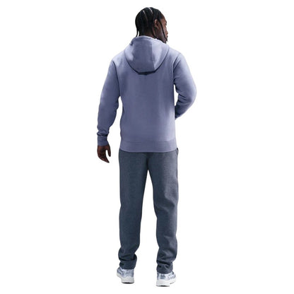 Indigo - Back - Nike Mens Sportswear Club Full Zip Hoodie