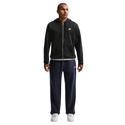 Black - Lifestyle - Nike Mens Sportswear Club Full Zip Hoodie