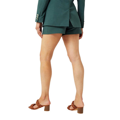 Khaki Green - Lifestyle - Biba Womens-Ladies Plain Tailored Shorts