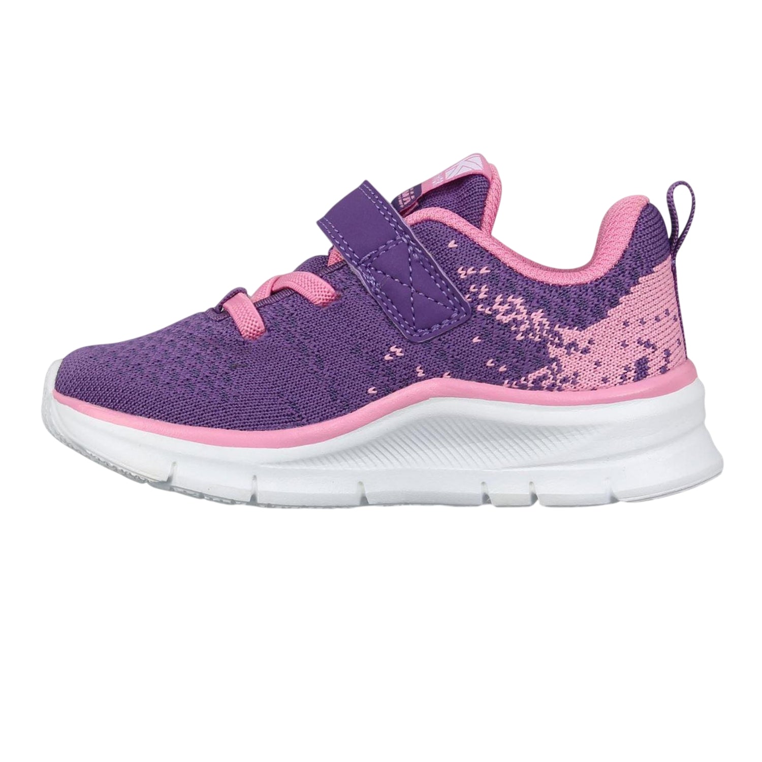 Pink-Volt - Side - Karrimor Baby Girls Duma 6 Patterned Trainers