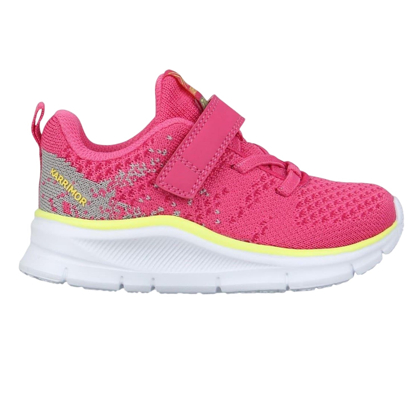 Purple-Pink - Front - Karrimor Baby Girls Duma 6 Patterned Trainers