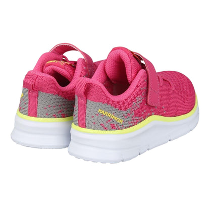 Purple-Pink - Back - Karrimor Baby Girls Duma 6 Patterned Trainers
