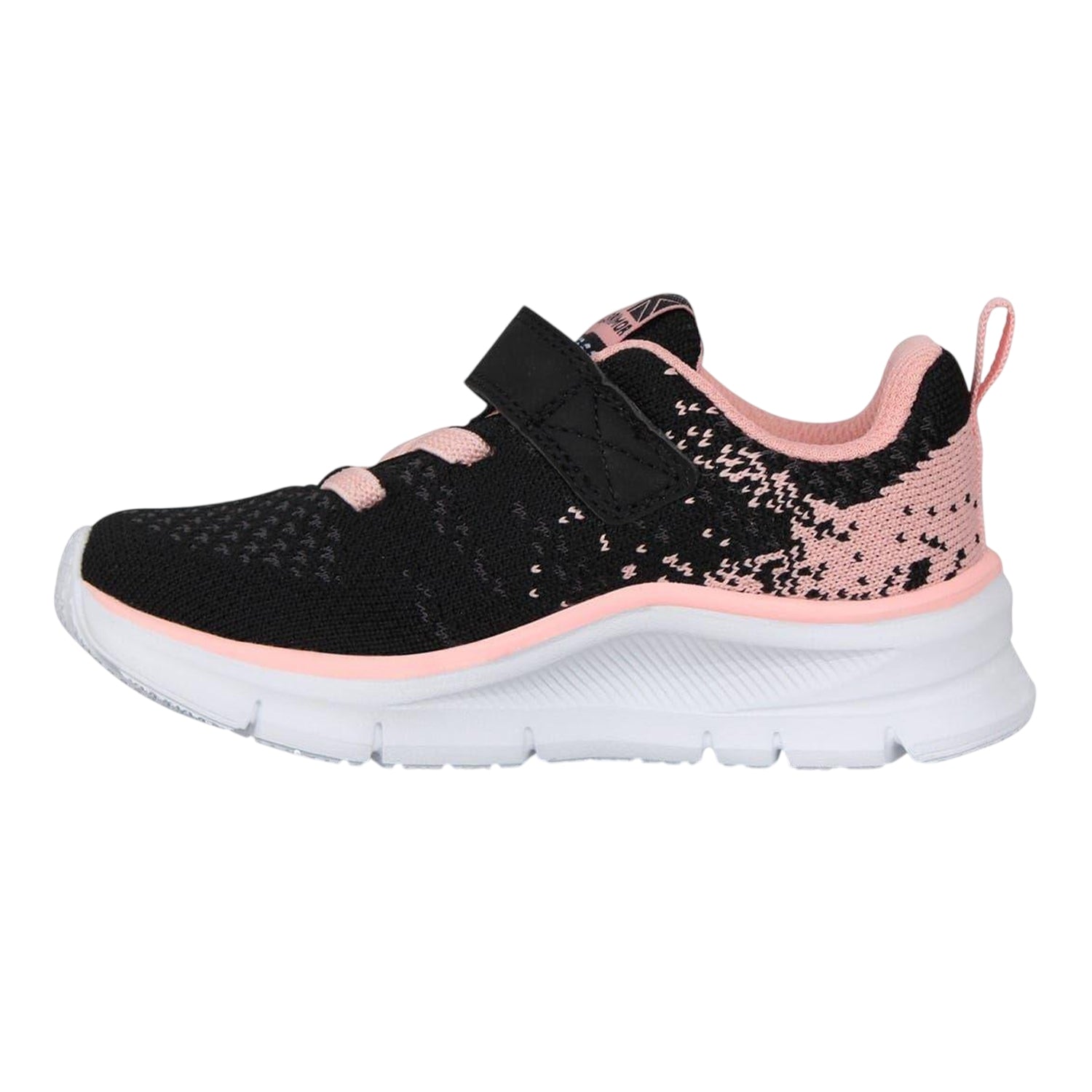 Black-Pink - Side - Karrimor Baby Girls Duma 6 Patterned Trainers
