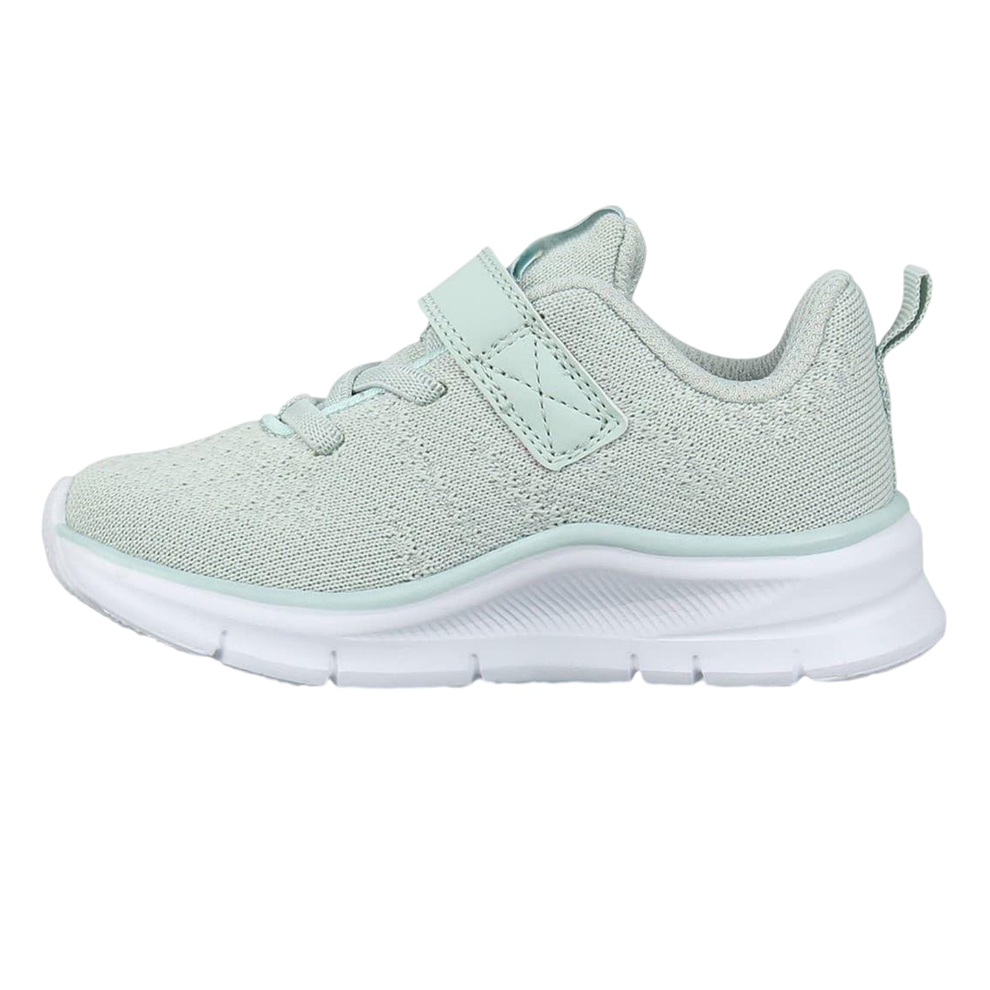 Mint-White - Side - Karrimor Baby Girls Duma 6 Patterned Trainers