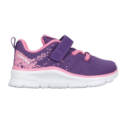 Pink-Volt - Front - Karrimor Baby Girls Duma 6 Patterned Trainers
