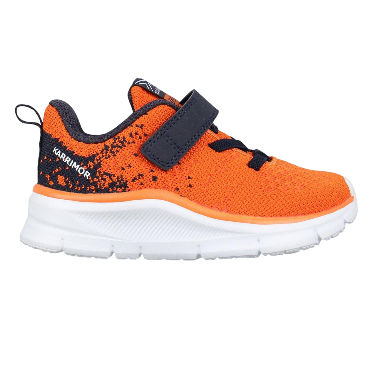Orange-Navy - Front - Karrimor Baby Boys Duma 6 Running Shorts