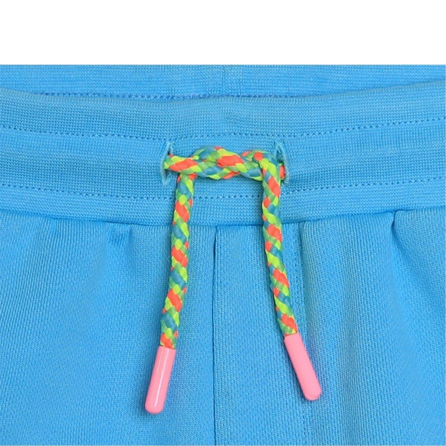 Blue Print - Side - Billieblush Girls Jersey Graphic Print Shorts