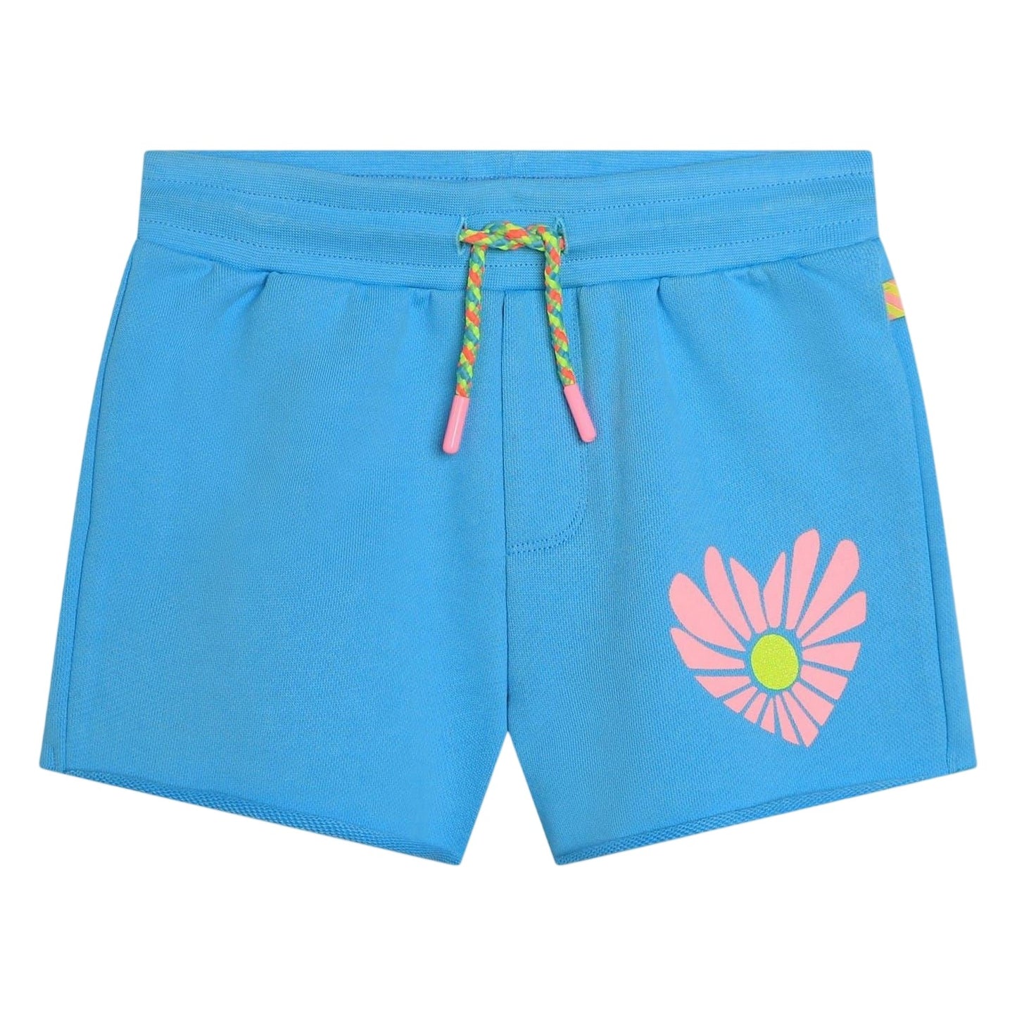 Blue Print - Front - Billieblush Girls Jersey Graphic Print Shorts