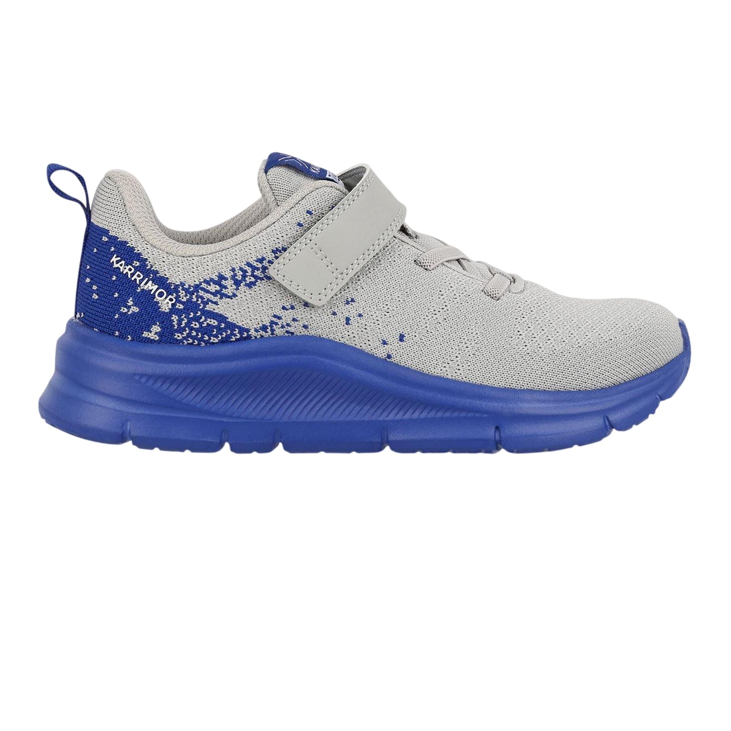 Grey-Blue - Front - Karrimor Boys Duma 6 Flat Trainers