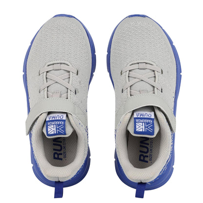Grey-Blue - Side - Karrimor Boys Duma 6 Flat Trainers