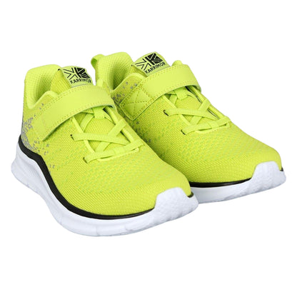 Lime-Grey-White - Lifestyle - Karrimor Boys Duma 6 Flat Trainers