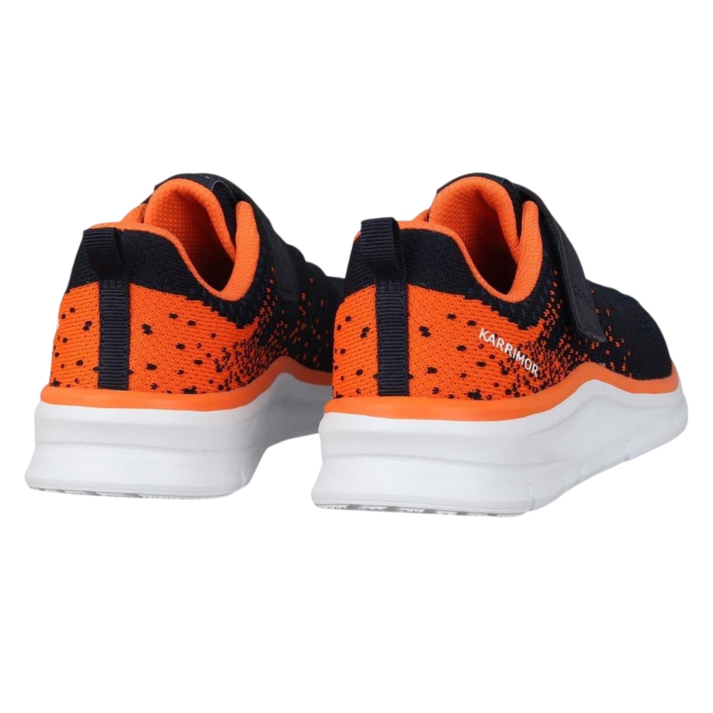 Navy-Orange - Back - Karrimor Boys Duma 6 Flat Trainers