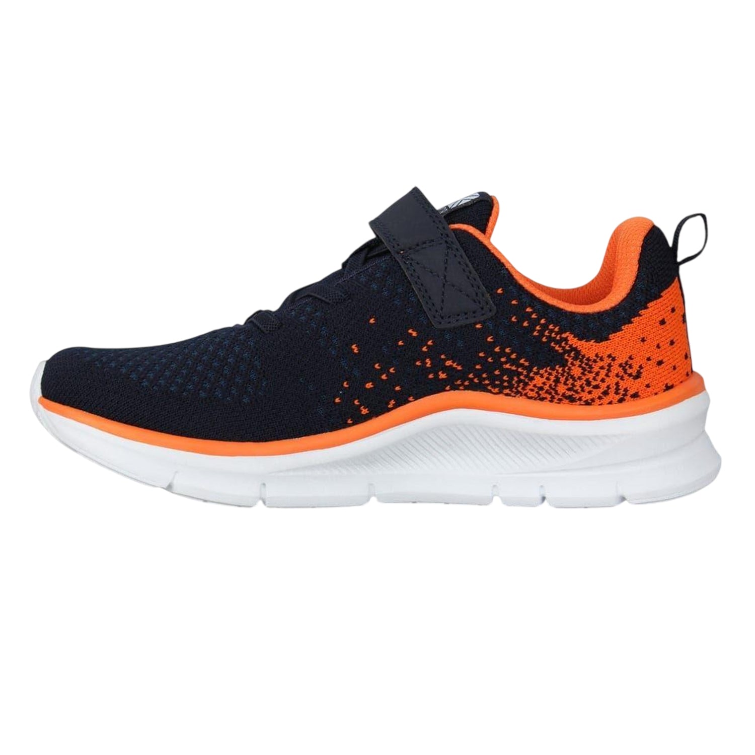 Navy-Orange - Side - Karrimor Boys Duma 6 Flat Trainers