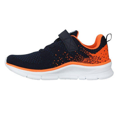 Navy-Orange - Side - Karrimor Boys Duma 6 Flat Trainers