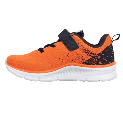 Orange-Navy - Side - Karrimor Boys Duma 6 Flat Trainers