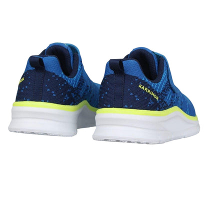 Blue-Lime - Back - Karrimor Boys Duma 6 Flat Trainers