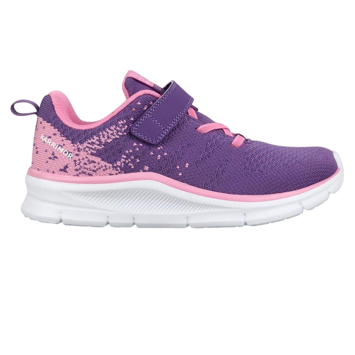 Purple-Pink - Front - Karrimor Girls Duma 6 Flat Shoes