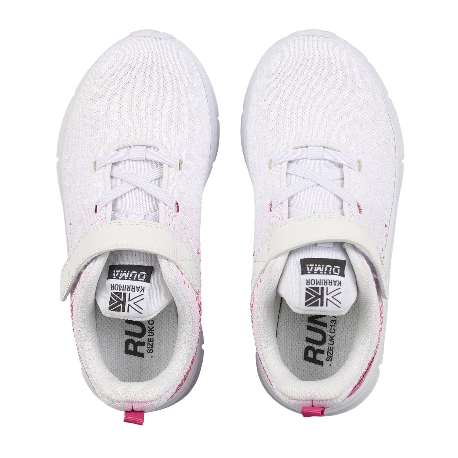 White-Pink - Side - Karrimor Girls Duma 6 Flat Shoes