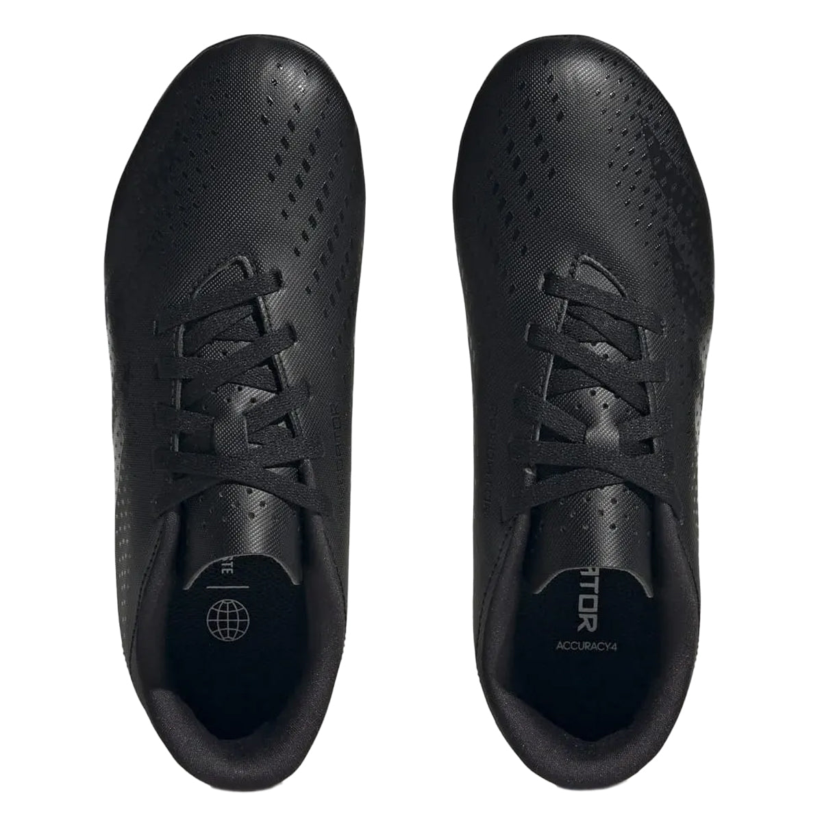 Black - Lifestyle - Adidas Childrens-Kids Predator Accuracy 4 Football Boots