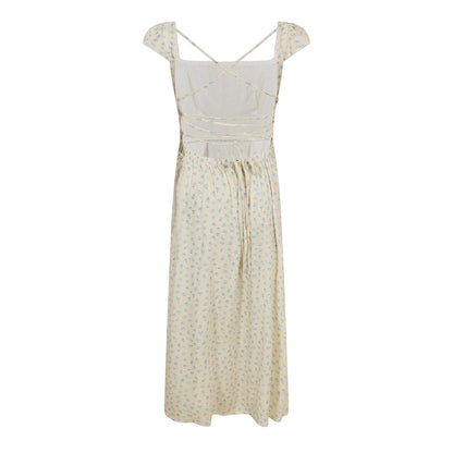White - Back - Jack Wills Womens-Ladies Maxi Dress