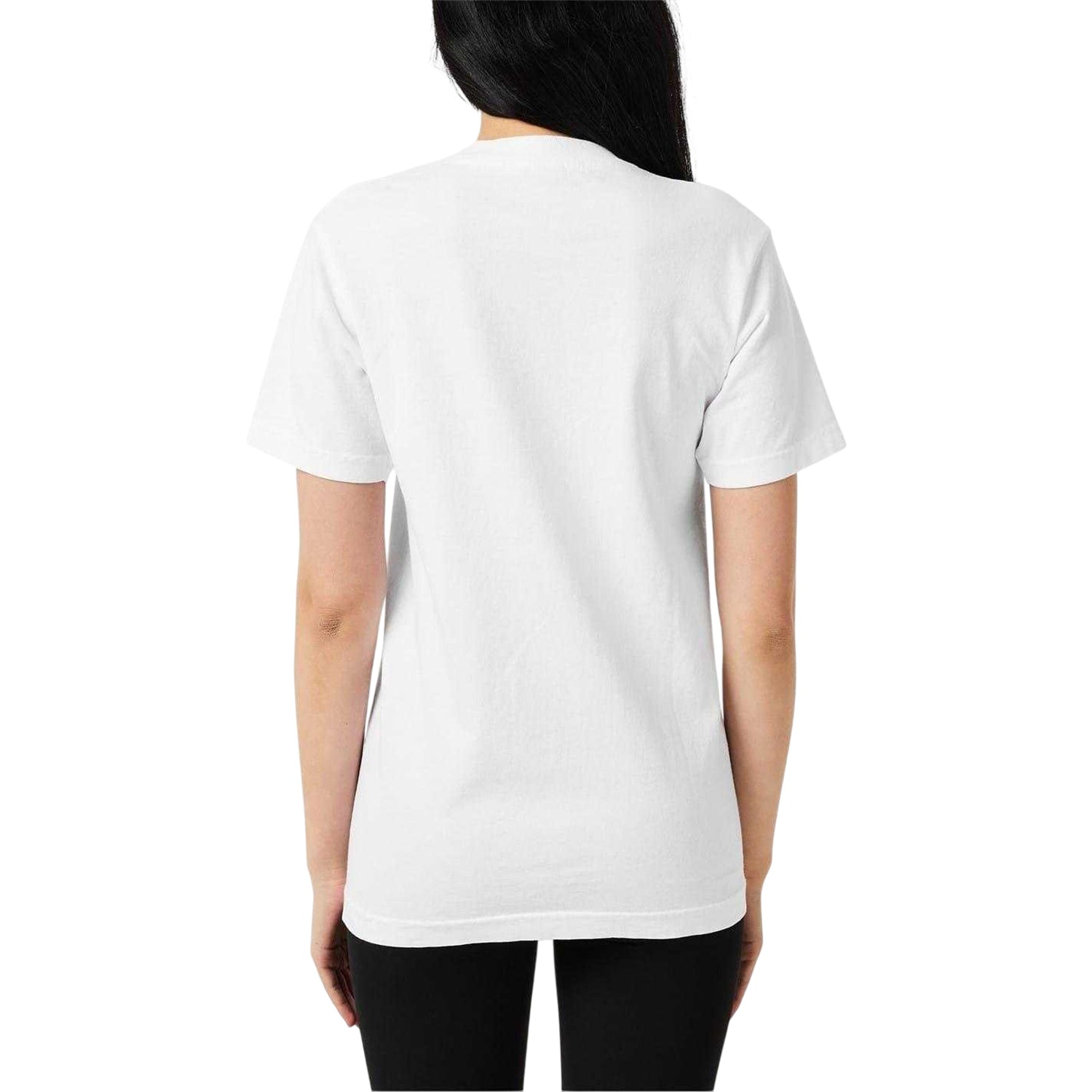 Heather Grey - Back - Sporty & Rich Womens-Ladies Varsity USA T-Shirt