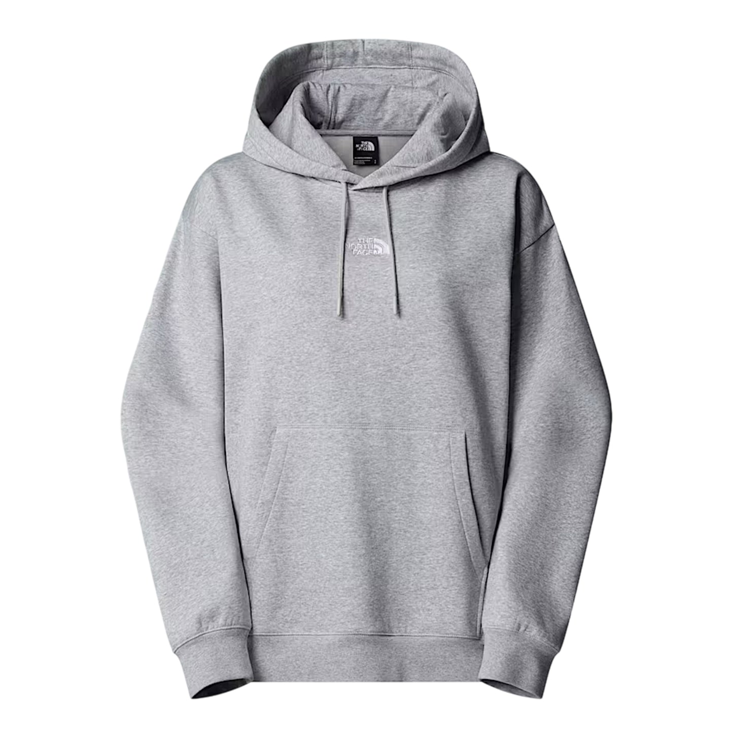 Light Grey Heather Marl - Front - The North Face Unisex Adult Essential Oversized Hoodie