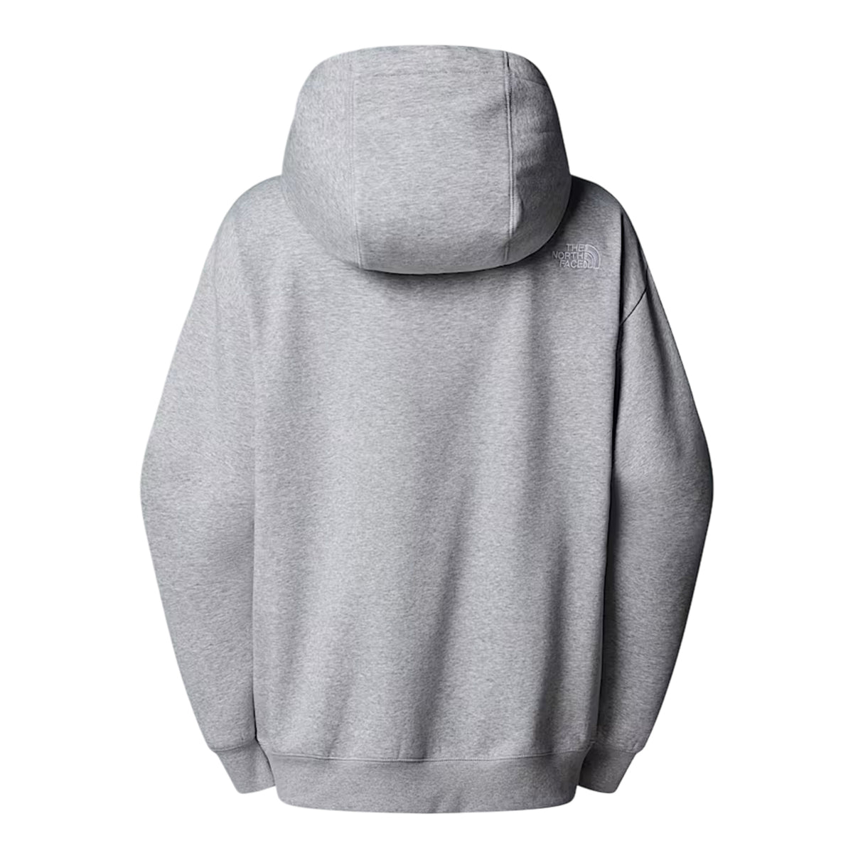 Light Grey Heather Marl - Back - The North Face Unisex Adult Essential Oversized Hoodie