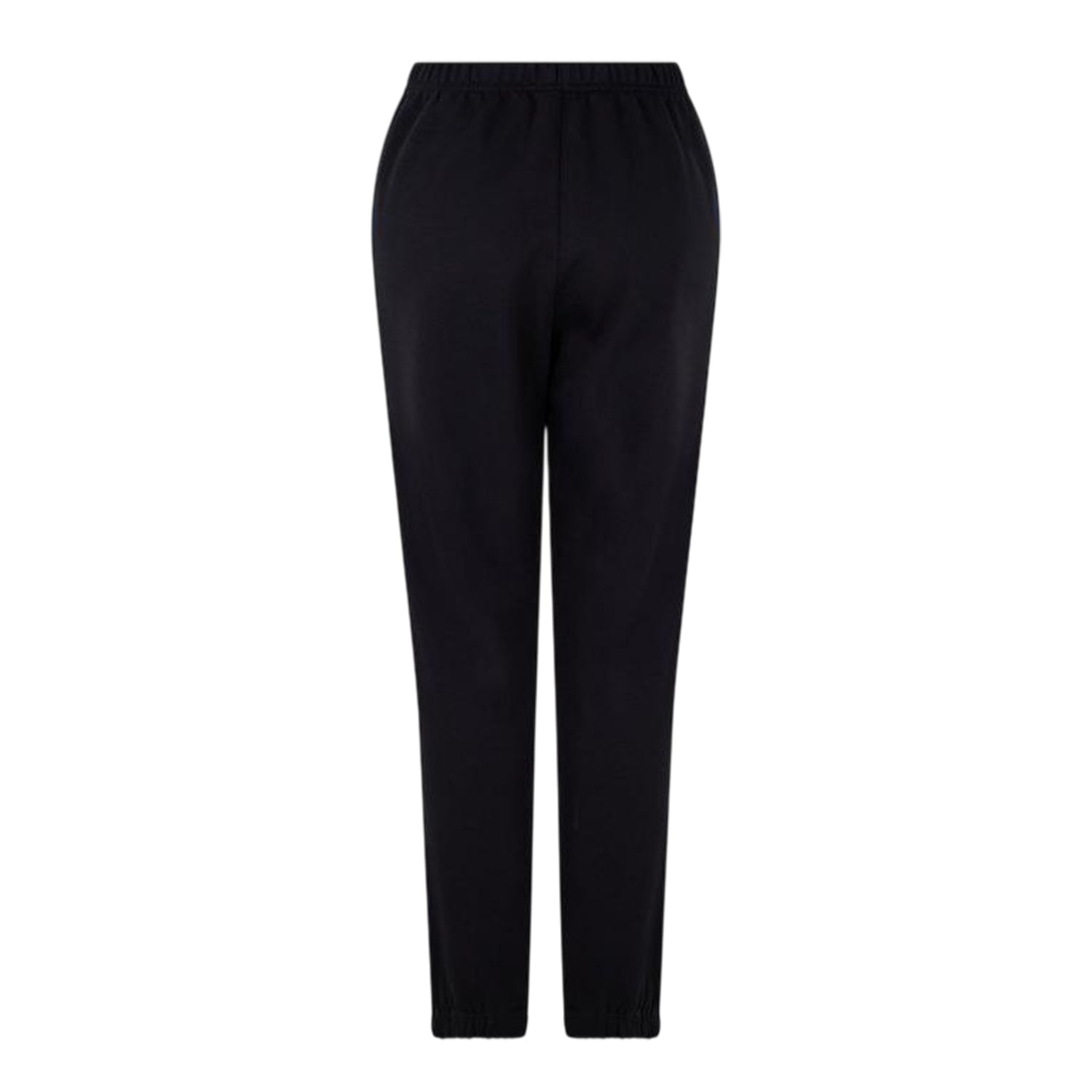 Black - Back - Reebok Womens-Ladies Logo Jogging Bottoms