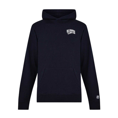 Navy-White - Front - Billionaire Boys Club Mens Small Arch Logo Hoodie