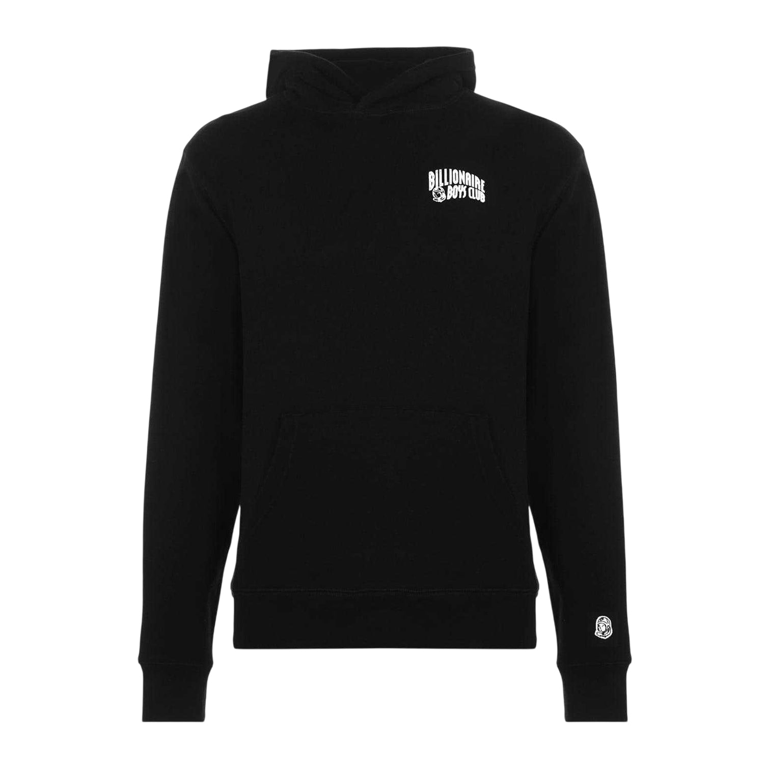 Black - Front - Billionaire Boys Club Mens Small Arch Logo Hoodie