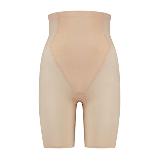 Beige - Front - Bye Bra Womens-Ladies Seamless Shapewear Shorts