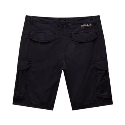 Black - Back - Napapijri Mens Noto 2.0 Cargo Shorts