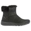 Black - Side - Skechers Womens-Ladies Escape Plan - Cozy Collab Boots