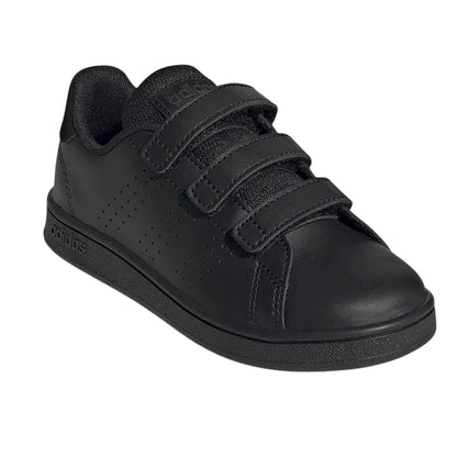 Triple Black - Lifestyle - Adidas Boys Advantage Base 2.0 Trainers