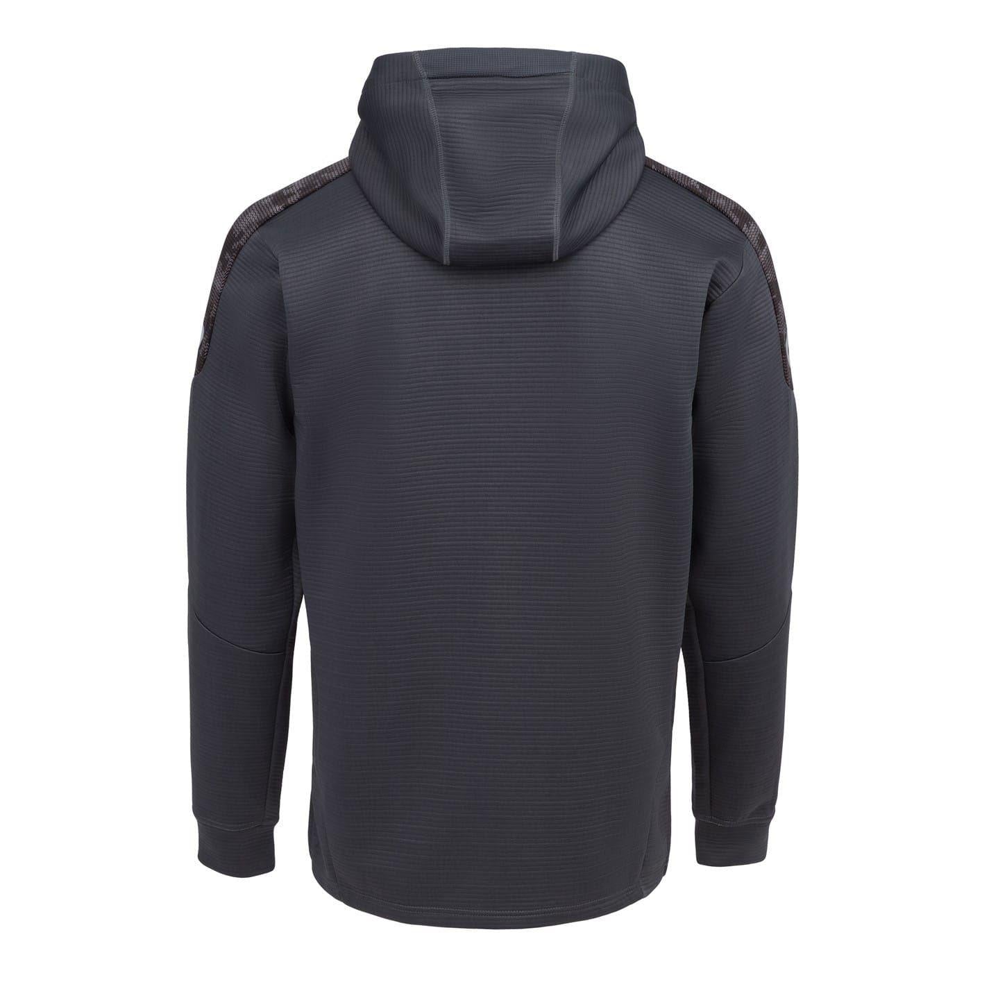 Charcoal - Back - KooGa Mens Training Hoodie