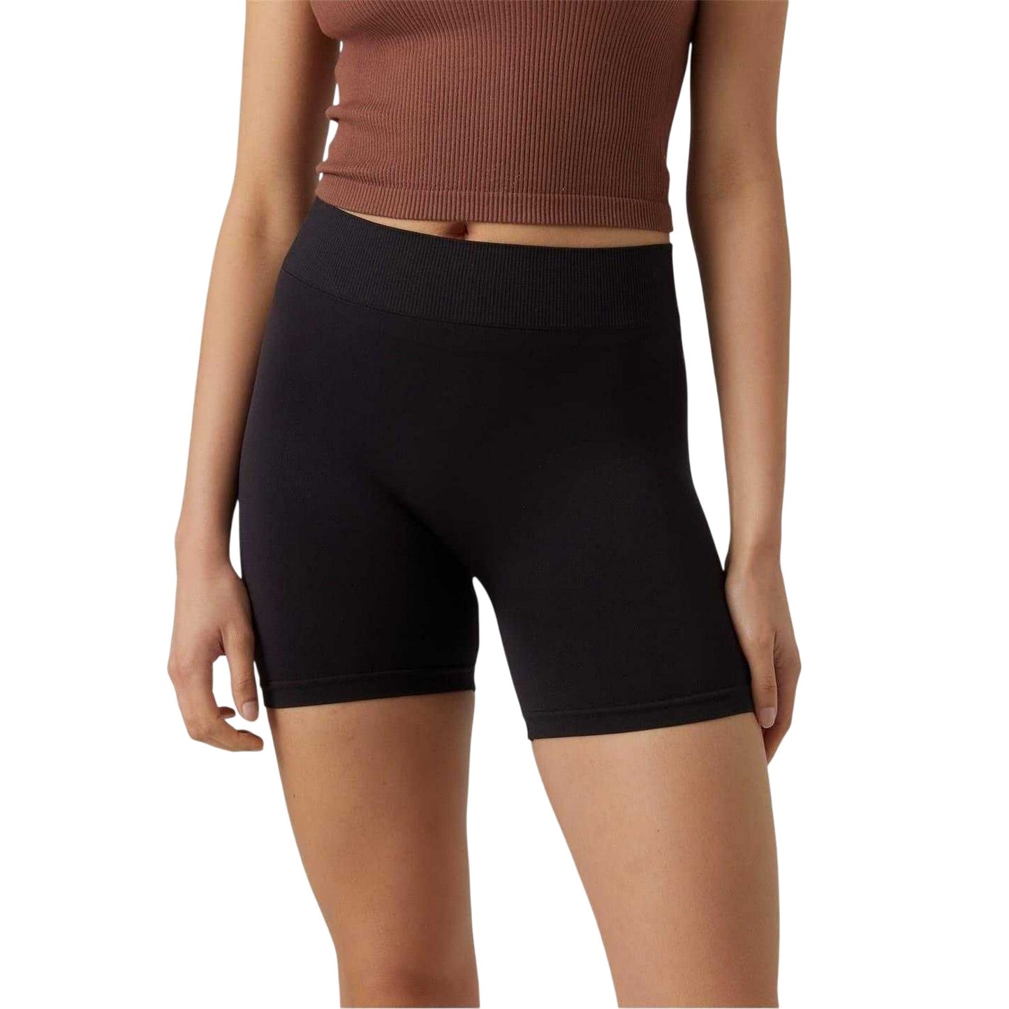 Black - Side - Vero Moda Womens-Ladies Jackie Cycling Shorts
