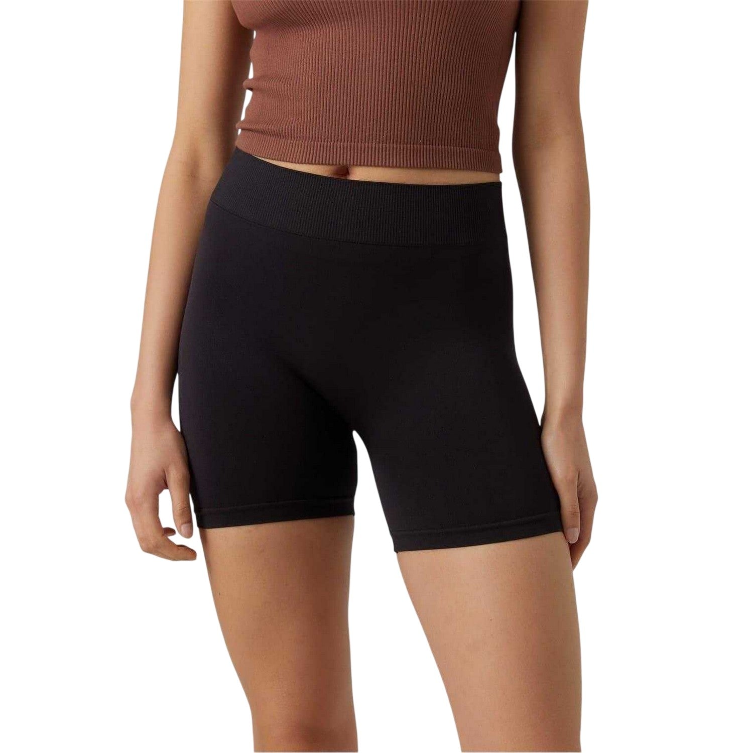 Black - Side - Vero Moda Womens-Ladies Jackie Cycling Shorts