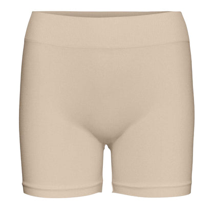 Tan - Front - Vero Moda Womens-Ladies Jackie Cycling Shorts