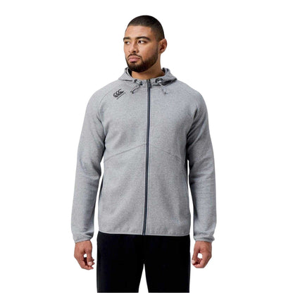 Static Marl - Side - Canterbury Mens Tempo Raglan Workout Full Zip Hoodie