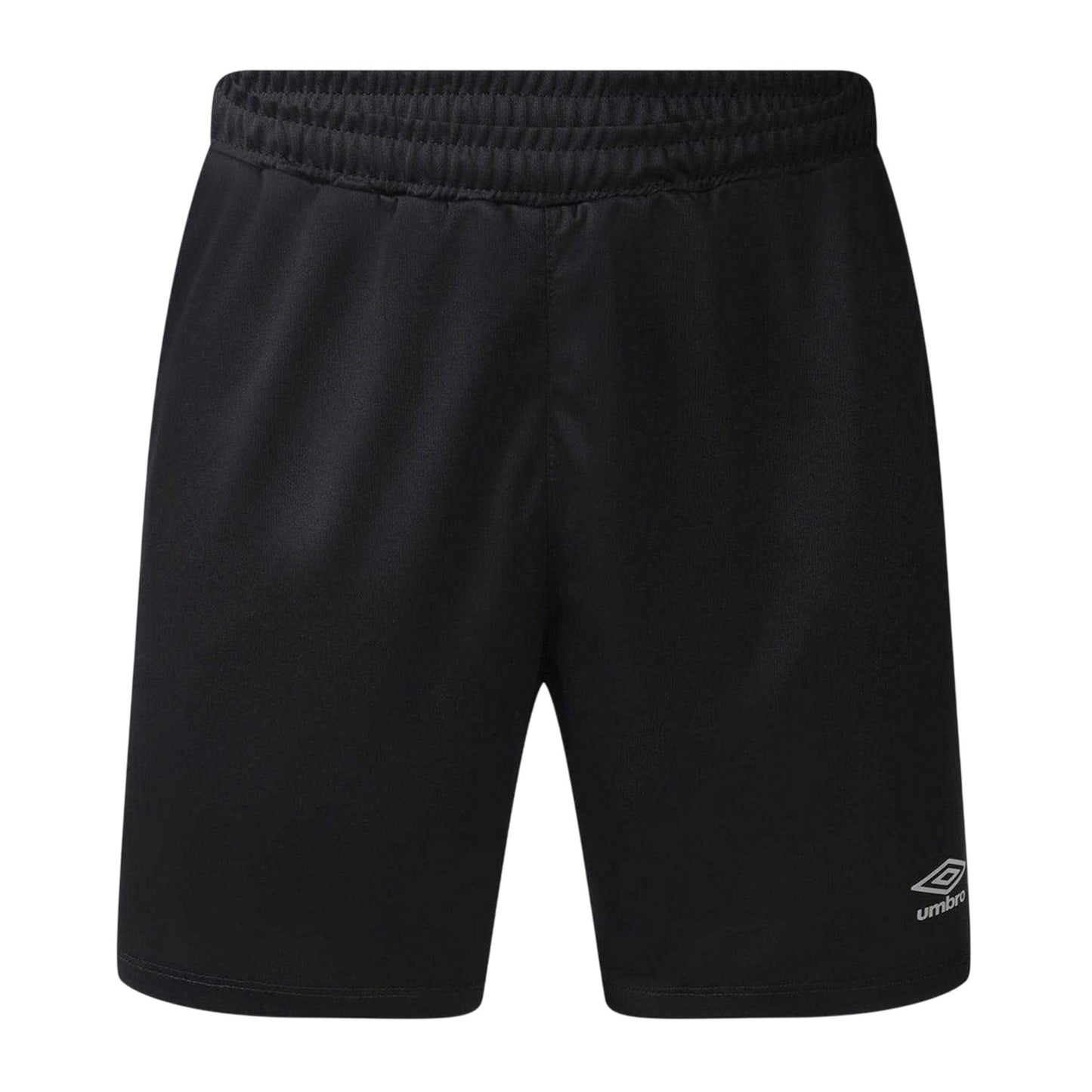 Black - Front - Umbro Mens Fitness Shorts