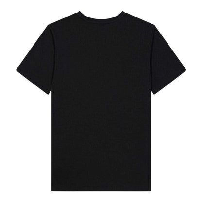 Black - Back - Calvin Klein Childrens-Kids Monogram Cotton T-Shirt